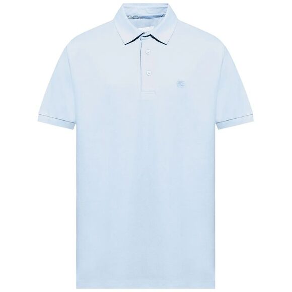 Etro Men Polo Shirt With Embroidery